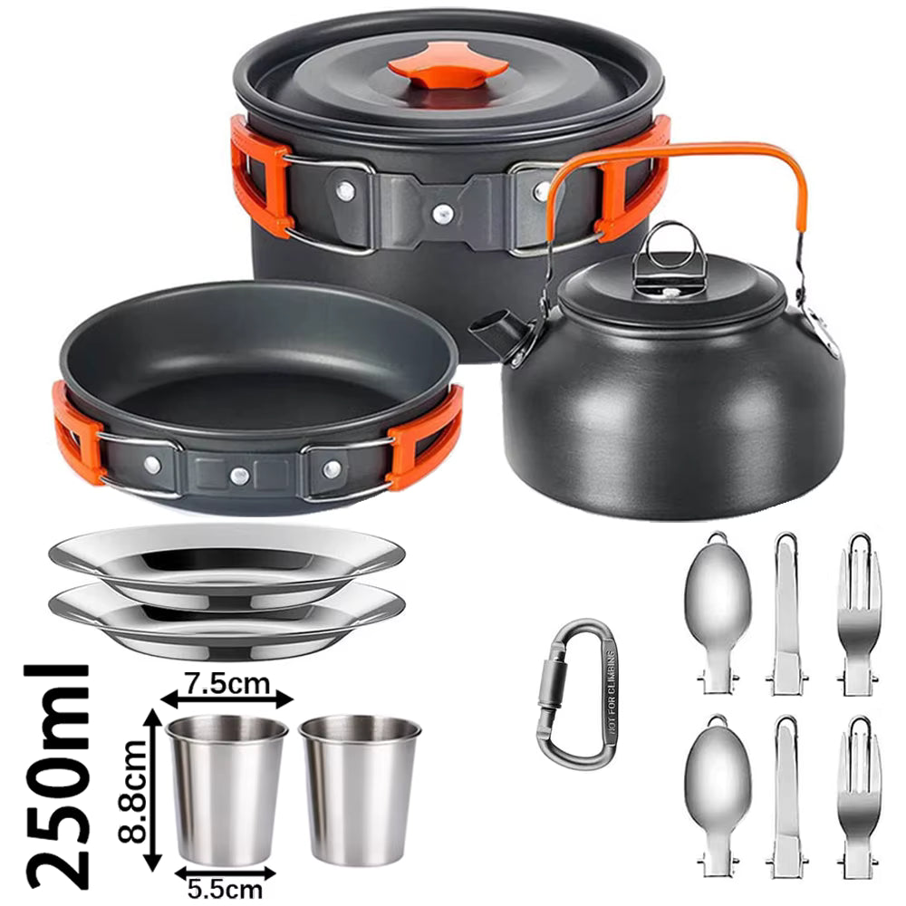 BushChef All-in-One Portable Outdoor Cookware Set
